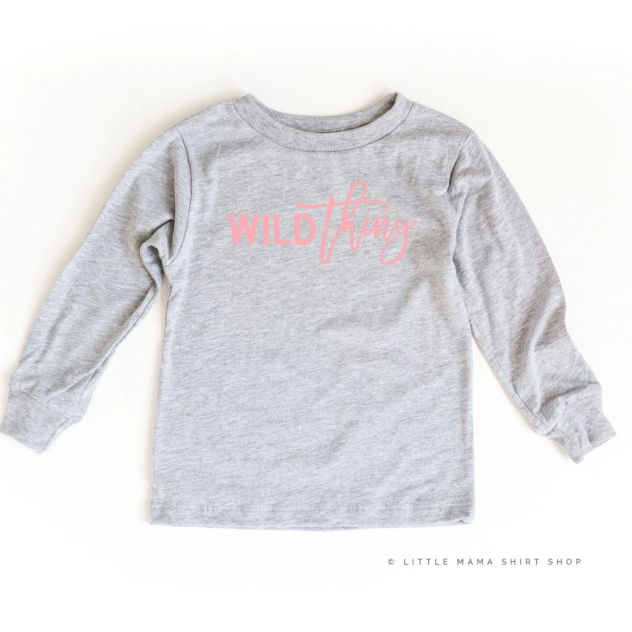 Wild Thing - Long Sleeve Child Shirt