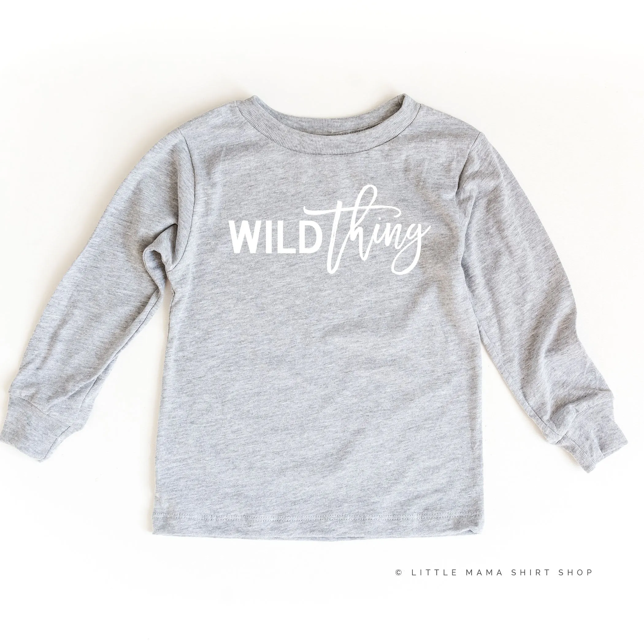 Wild Thing - Long Sleeve Child Shirt