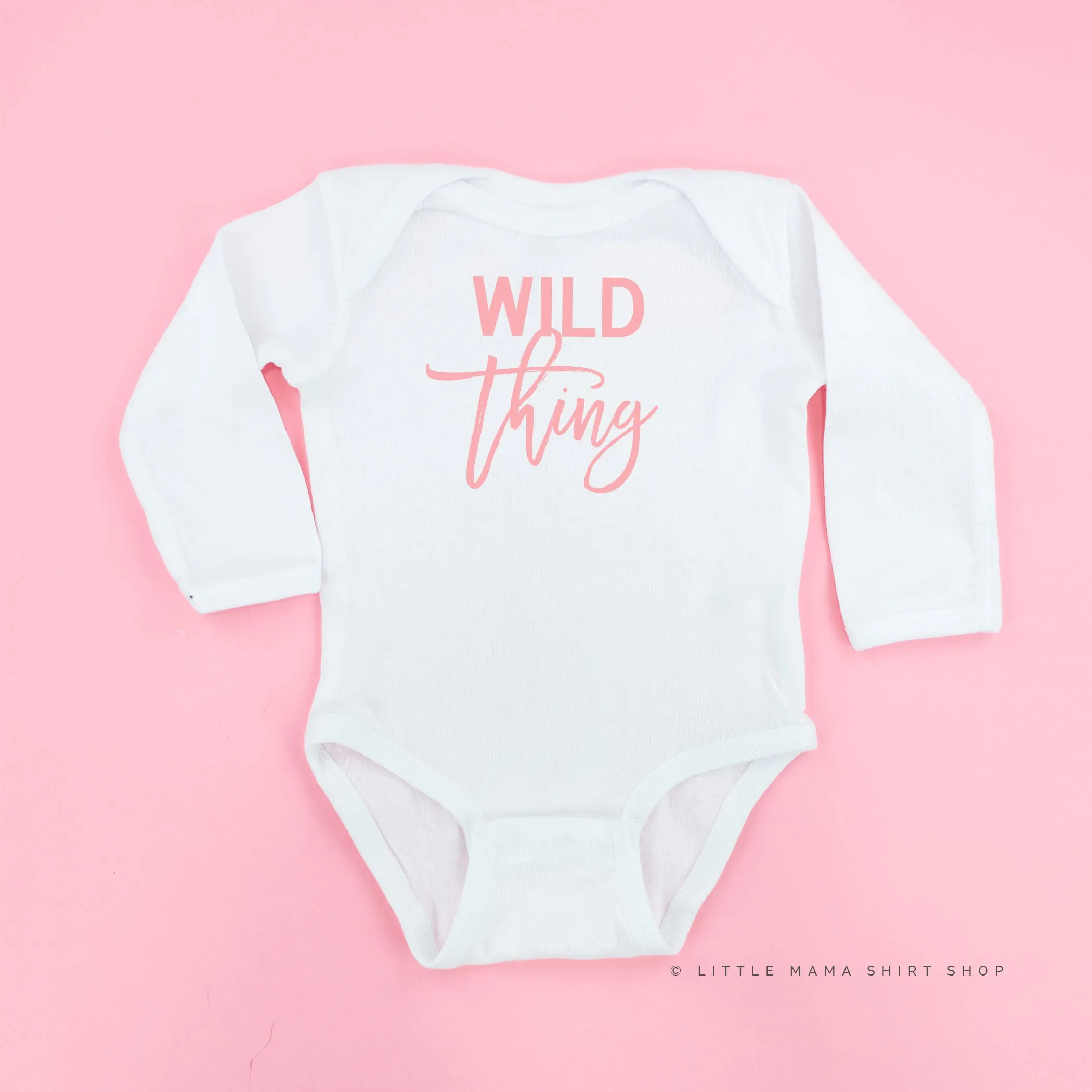 Wild Thing - Long Sleeve Child Shirt