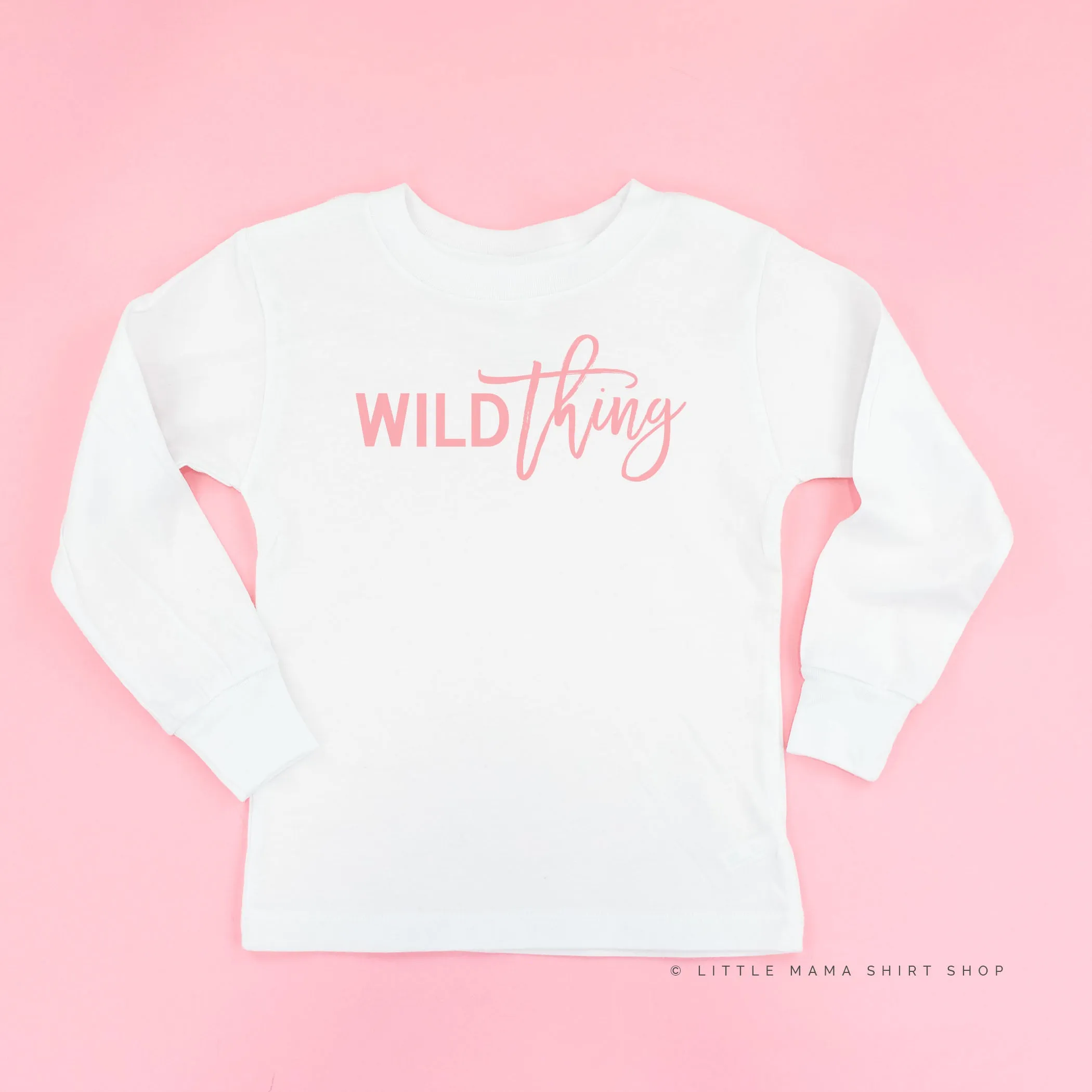 Wild Thing - Long Sleeve Child Shirt