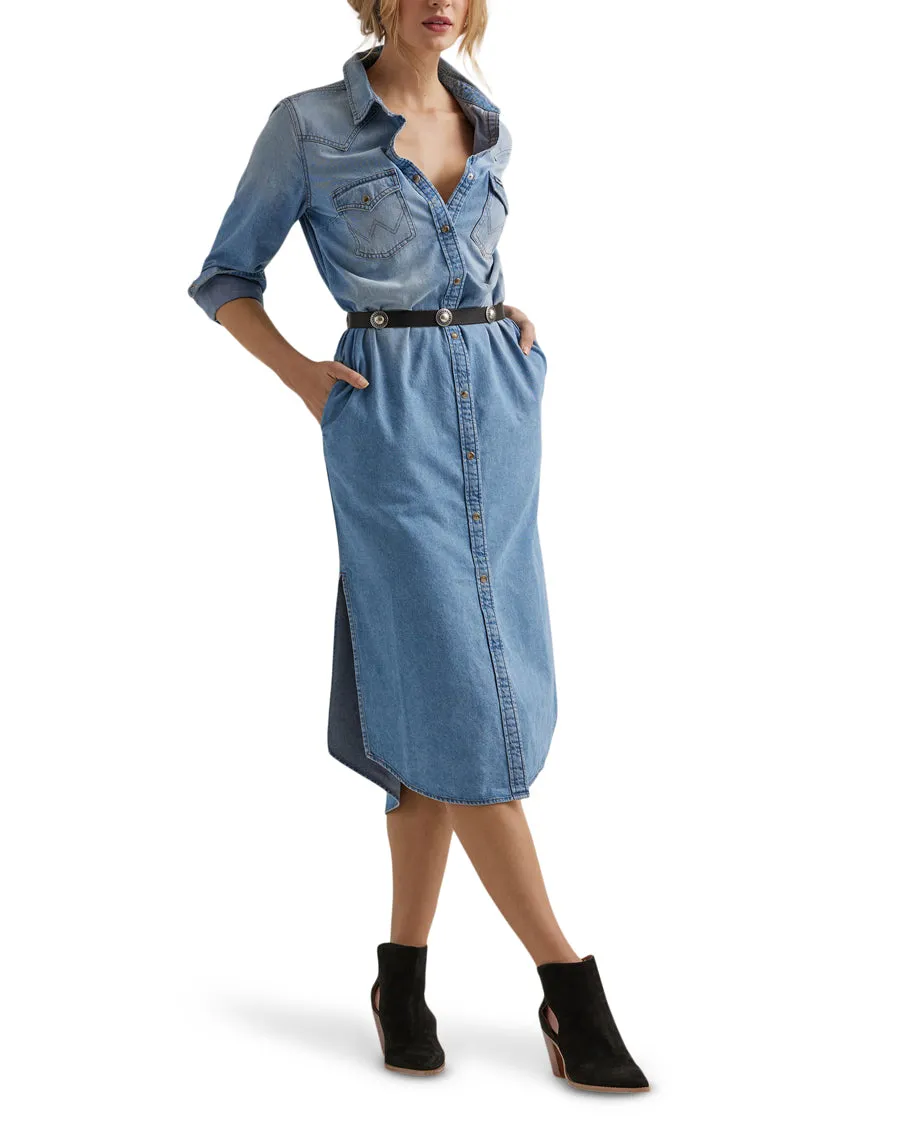 Women's Retro Western Vintage Dress