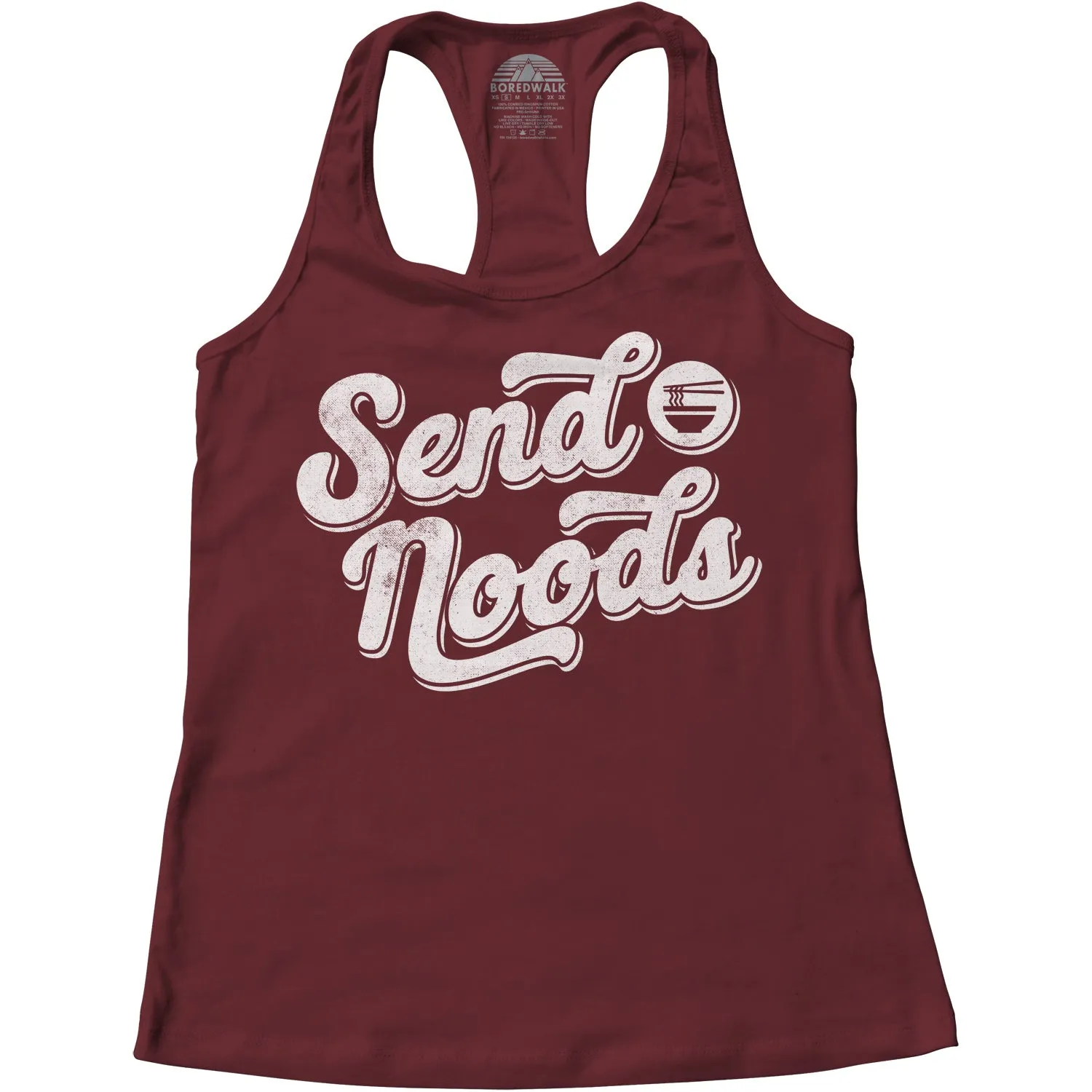 Women's Send Noods Racerback Tank Top