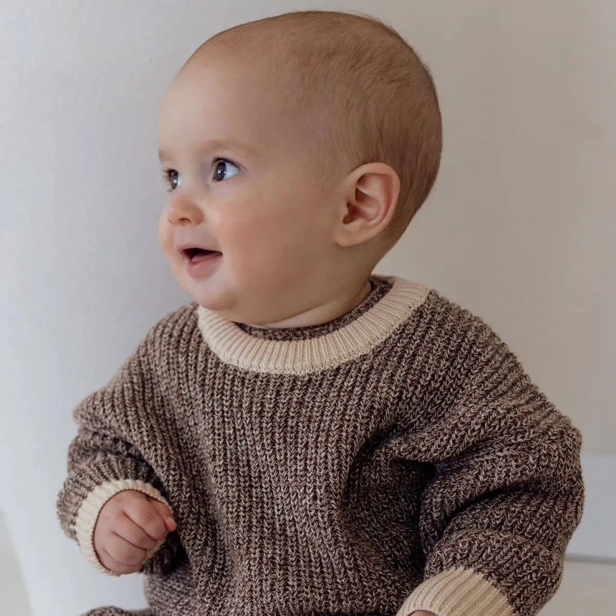 Ziggy Lou Knit Jumper - Brownie