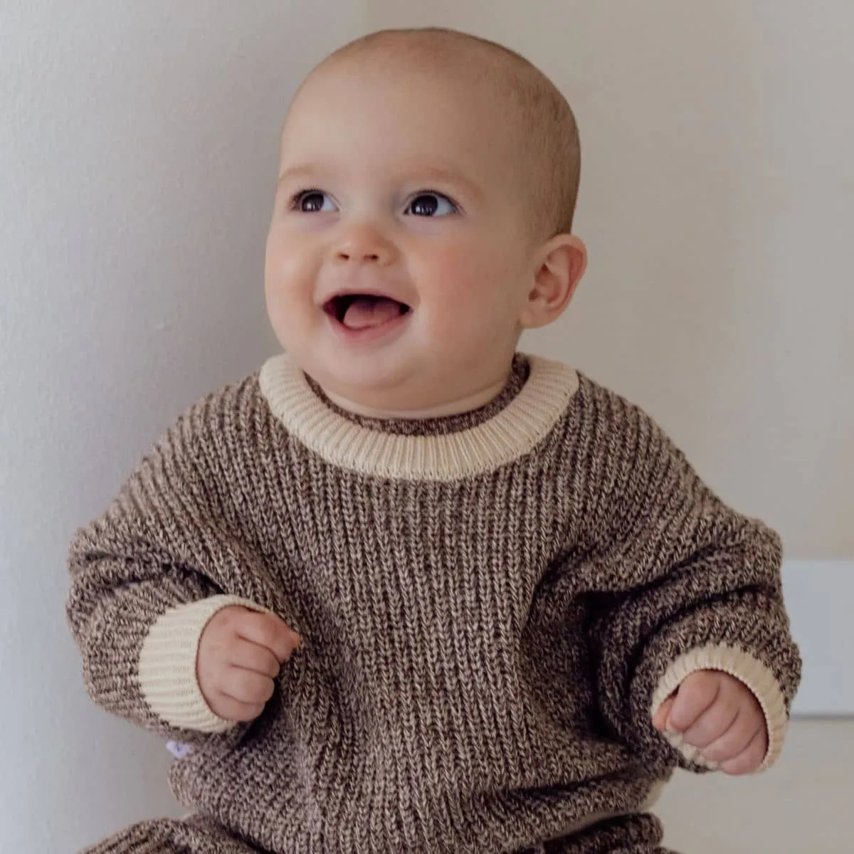 Ziggy Lou Knit Jumper - Brownie